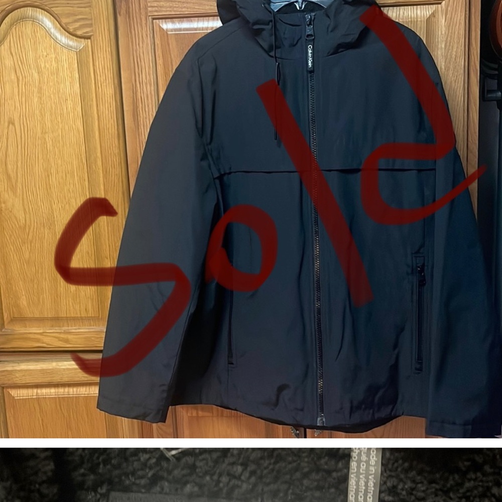 New men’s Calvin Klein jacket